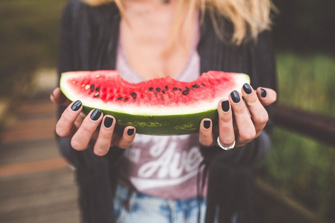 watermelon alang sa pagkawala sa timbang