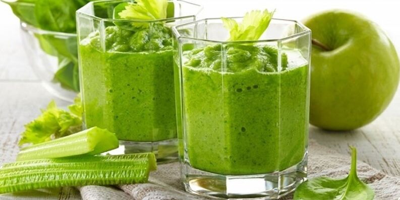 celery smoothie alang sa pagkawala sa timbang